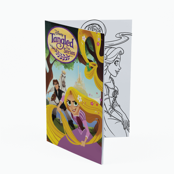 Rapunzel coloring book