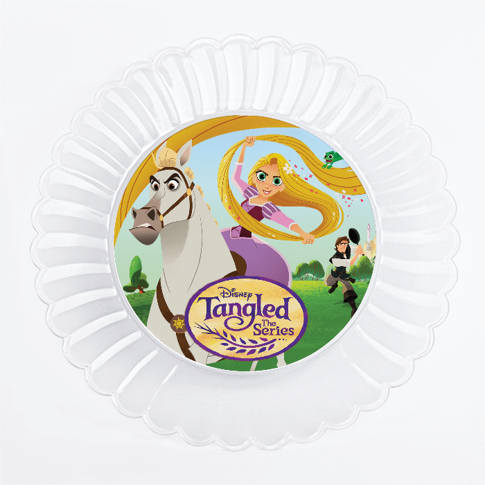 Rapunzel plates