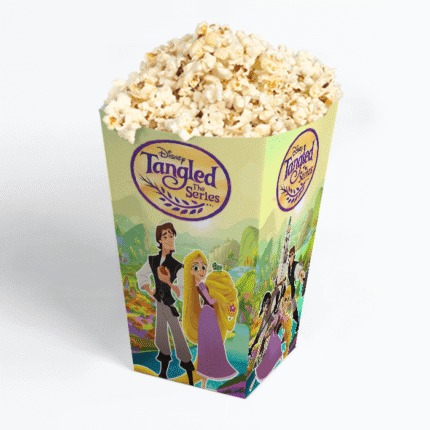 Rapunzel popcorn box