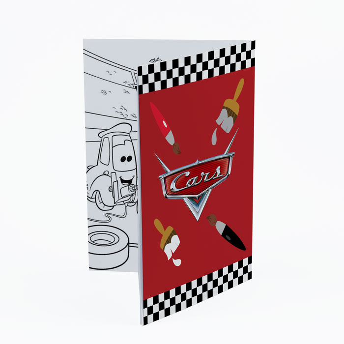 Mc queen cars coloring book