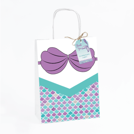 mermaid favor bags