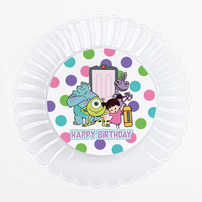 Monsters Inc plate