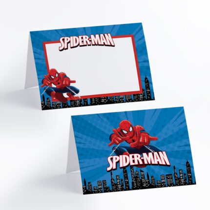 Spiderman food labels