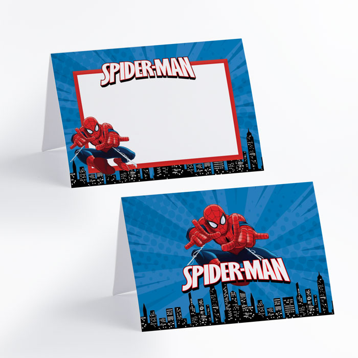 Spiderman food labels