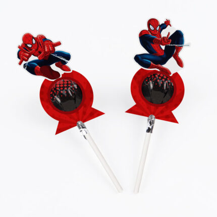 Spiderman Lollipops