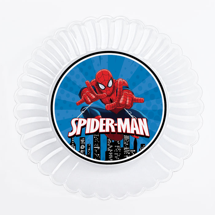 Spiderman plates