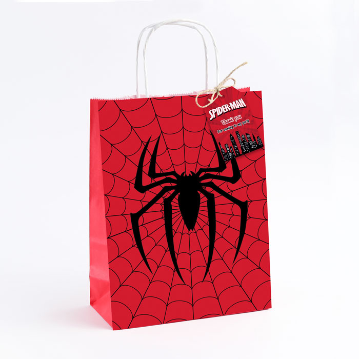 spider man-favor-bag