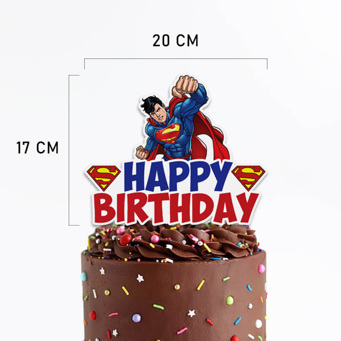 superman cake toppers