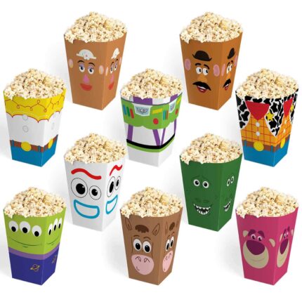 toy story birthday pop corn boxes