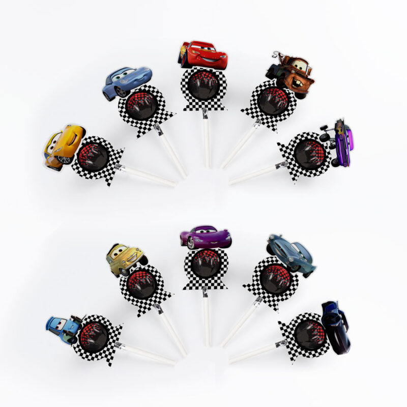 McQueen cars Lollipops